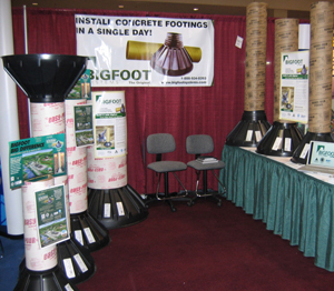 Bigfoot trade show booth