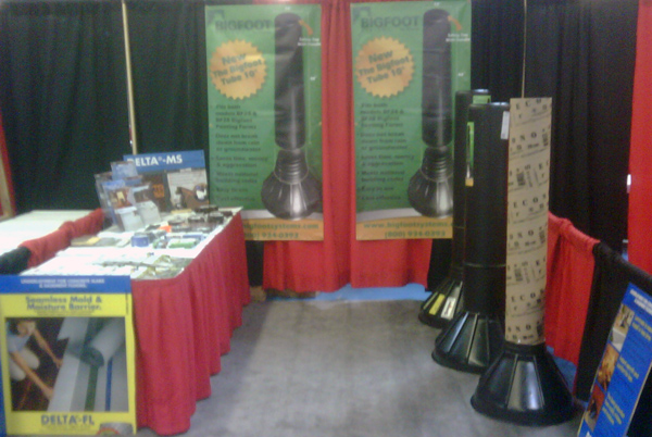 Bigfoot trade show booth